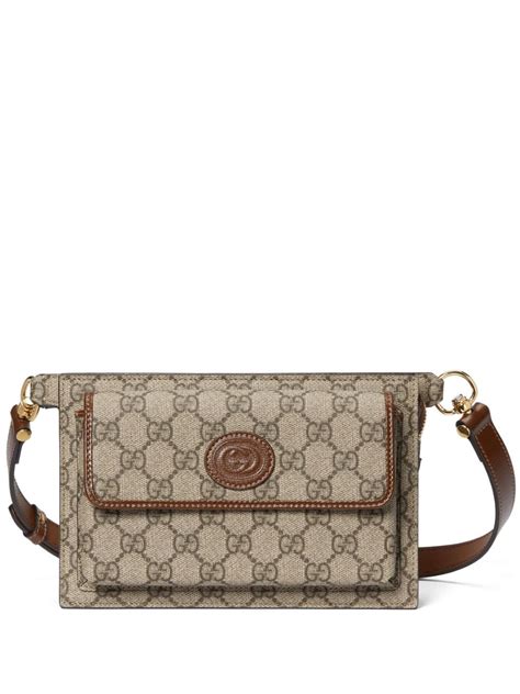 bolsa gucci plateada|Cangureras Gucci .